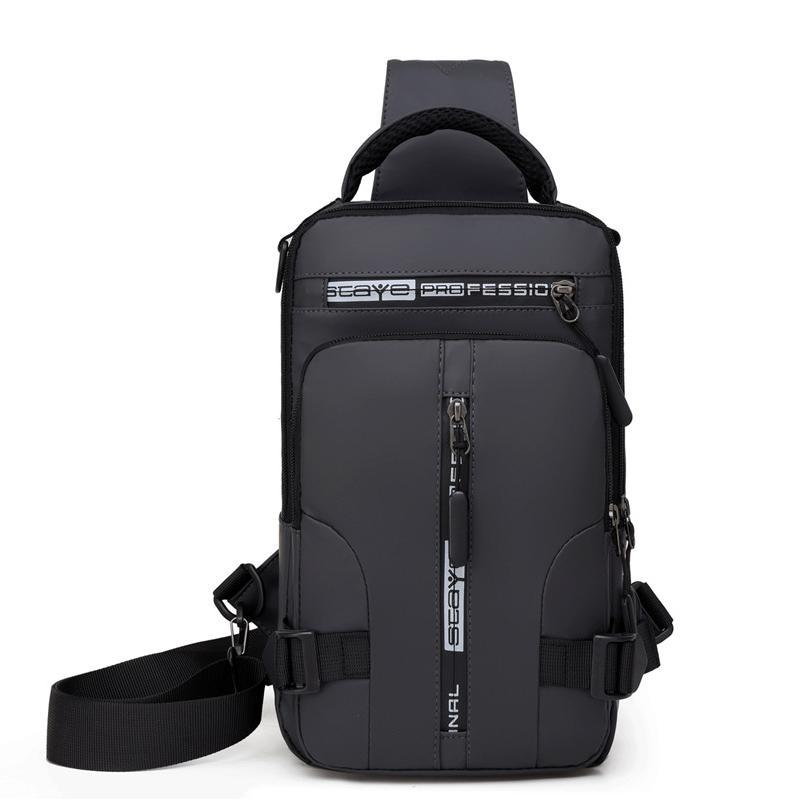 Shoulder bag with USB charger | Kalsten