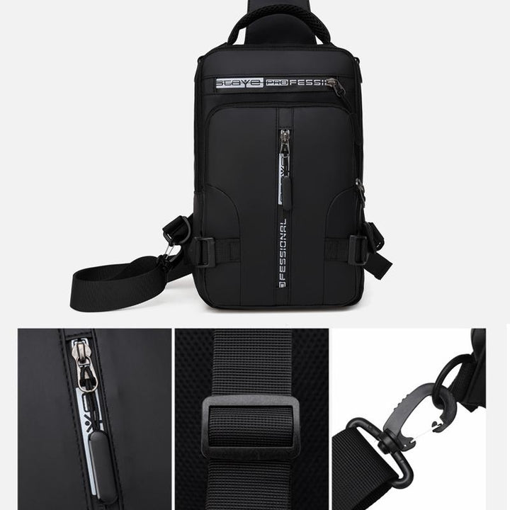 Shoulder bag with USB charger | Kalsten