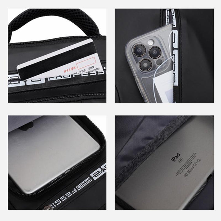 Shoulder bag with USB charger | Kalsten