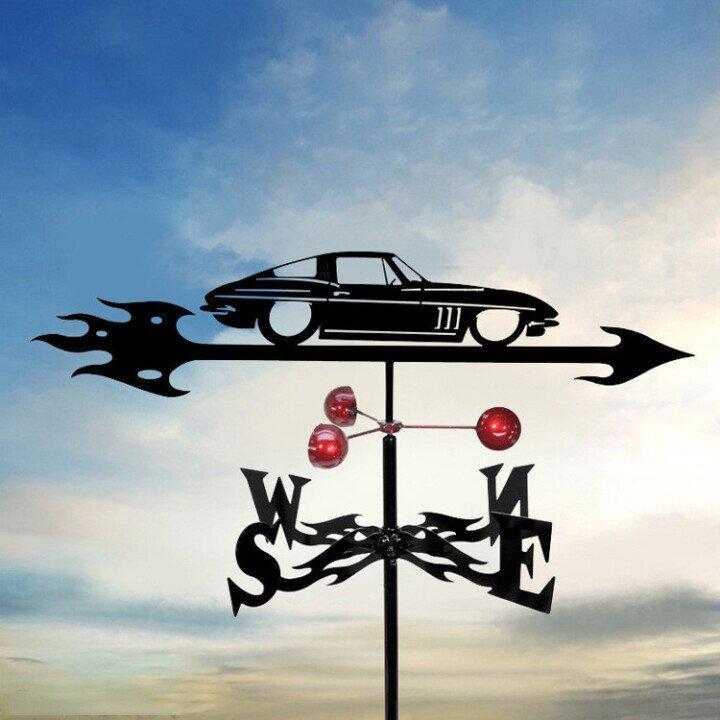 Kalsten | Weather vane - Windy - Retro witch shape - Unique design