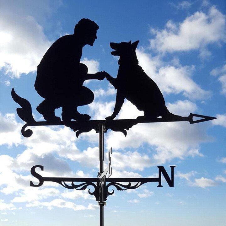 Kalsten | Weather vane - Windy - Retro witch shape - Unique design