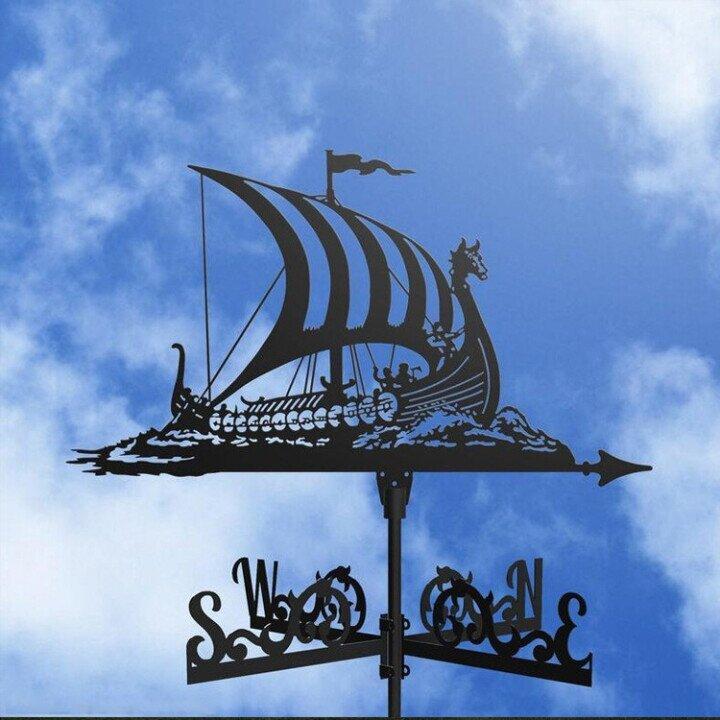 Kalsten | Weather vane - Windy - Retro witch shape - Unique design