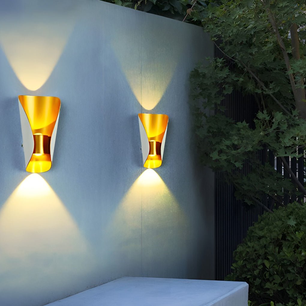 Unique Creative Up and Down Lights Outdoor Wall Lights Waterproof Wall Sconces Wall Lamp | Kalsten