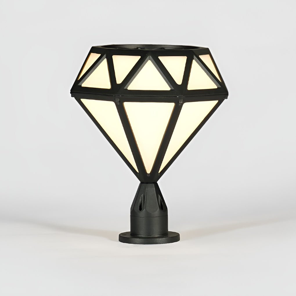Unique Diamond-shaped LED Post Lights Outdoor Lights Waterproof Fence Post Lights | Kalsten
