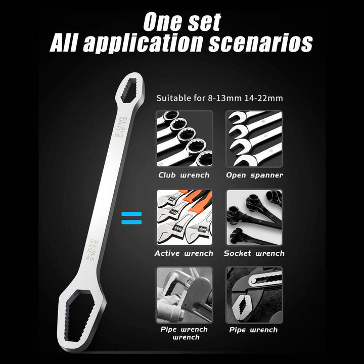 Adjustable 8-22 mm Universal Wrench | Kalsten