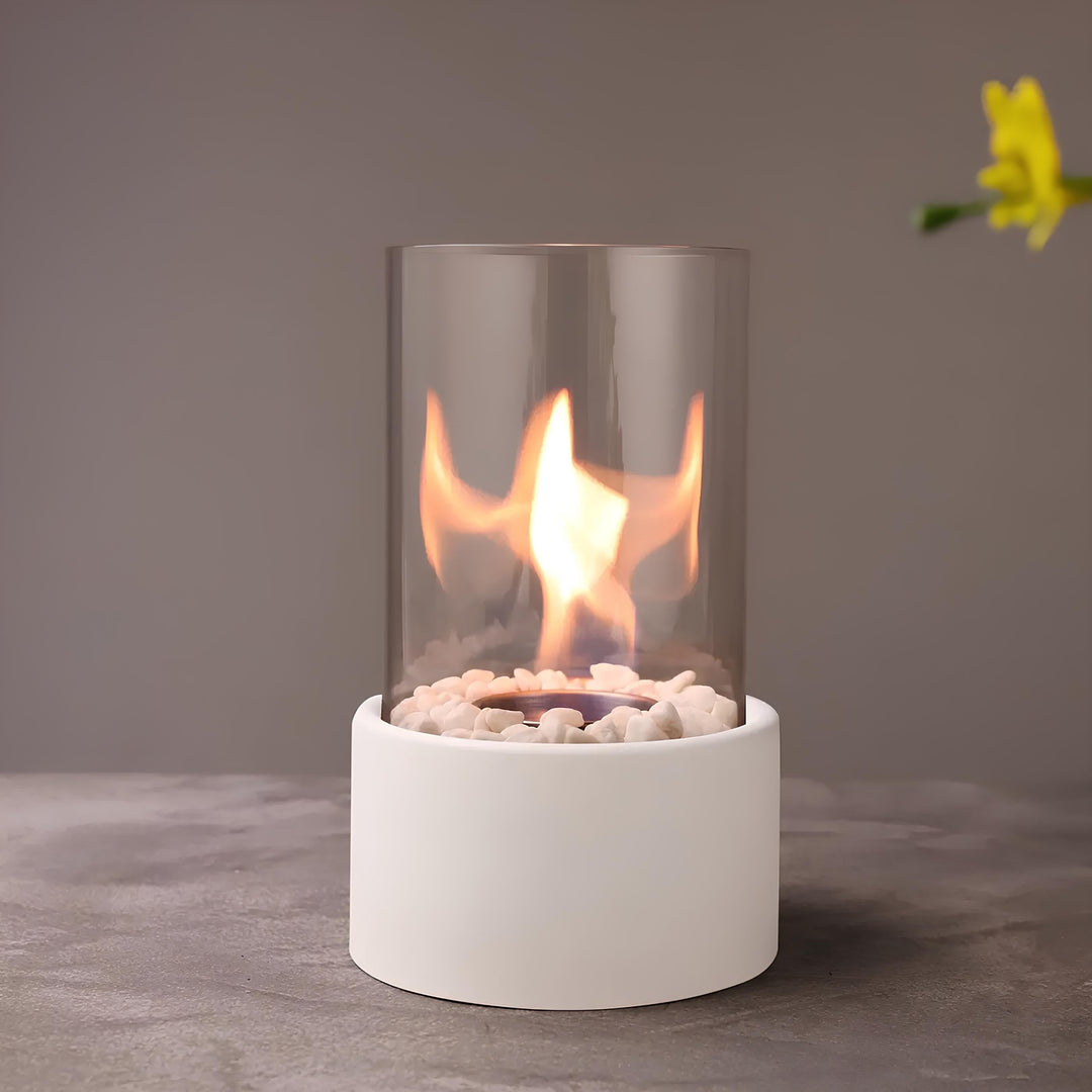 Table Lamp Glass Oil Flame Burner | Kalsten