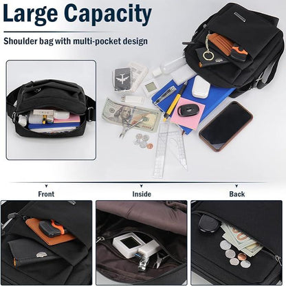 Skanto | URBANGUARD – Waterproof Men's Crossbody Bag with Anti-Theft Design