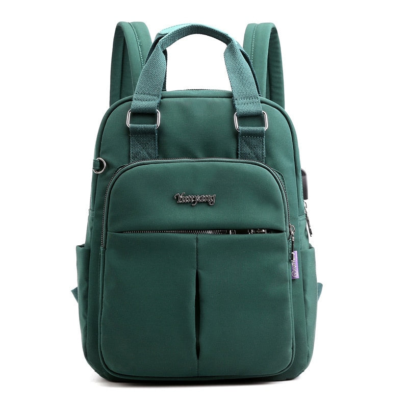 Water-Resistant USB Charging Anti-Theft Backpack – Multi-Compartment Design | Kalsten
