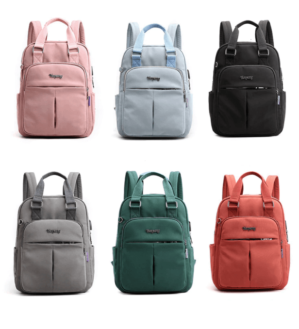 Water-Resistant USB Charging Anti-Theft Backpack – Multi-Compartment Design | Kalsten