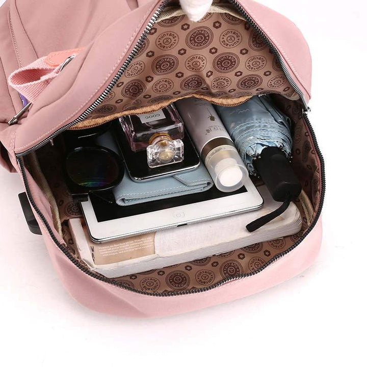 Water-Resistant USB Charging Anti-Theft Backpack – Multi-Compartment Design | Kalsten