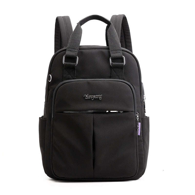 Water-Resistant USB Charging Anti-Theft Backpack – Multi-Compartment Design | Kalsten