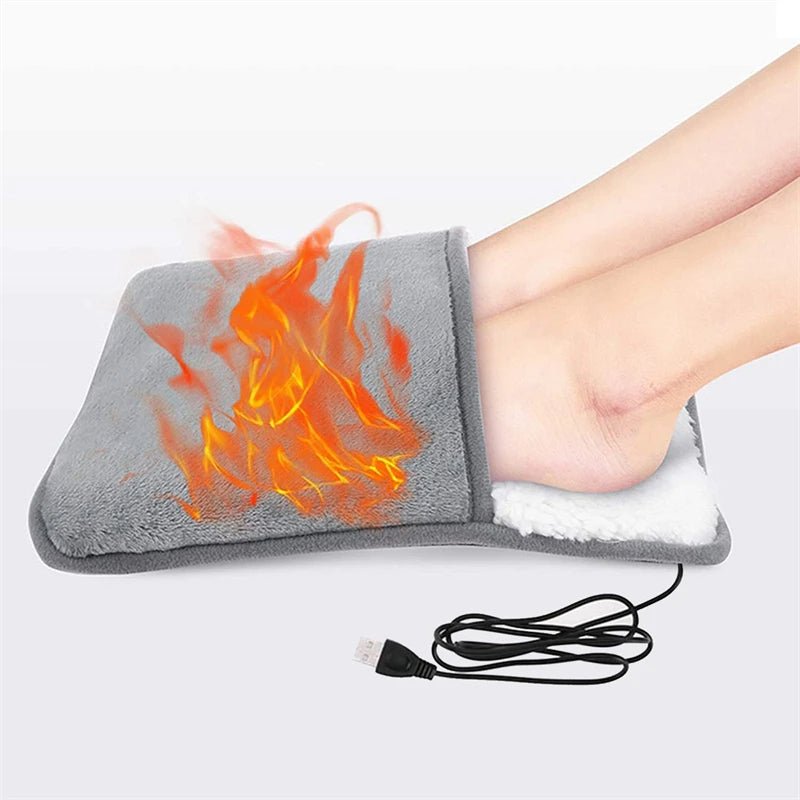 Plush Heated Foot Warmer Cushion Kalsten