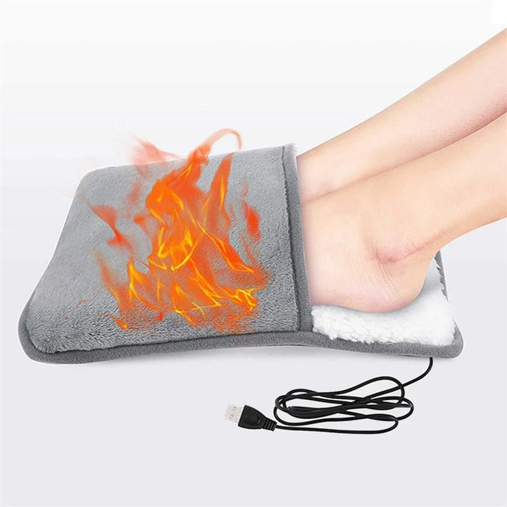 Plush Heated Foot Warmer Cushion Kalsten