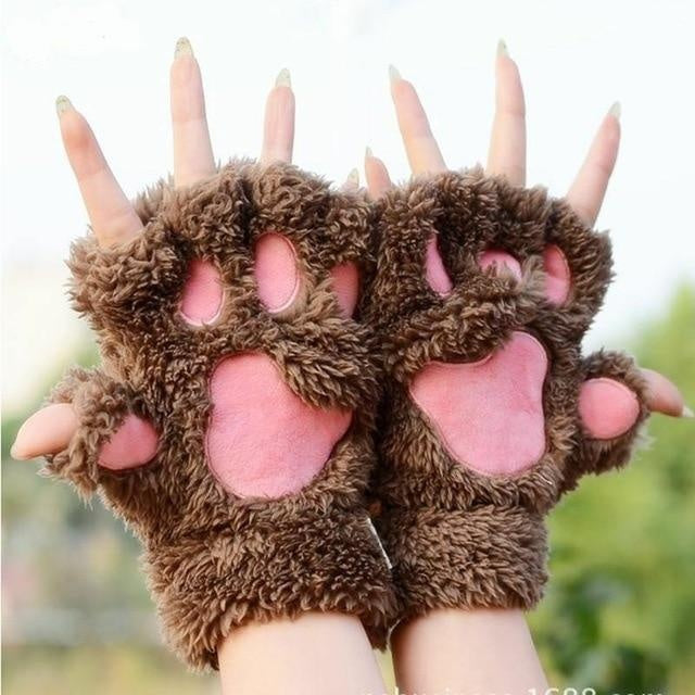 Cute Bear Paw Gloves | Kalsten