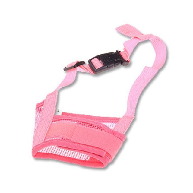 Kalsten | Pet Dog Adjustable Mask Bark Bite Mesh Mouth Muzzle Grooming Anti Stop Chewing