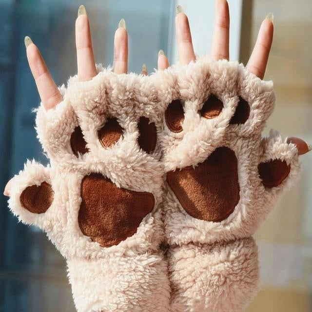 Cute Bear Paw Gloves | Kalsten