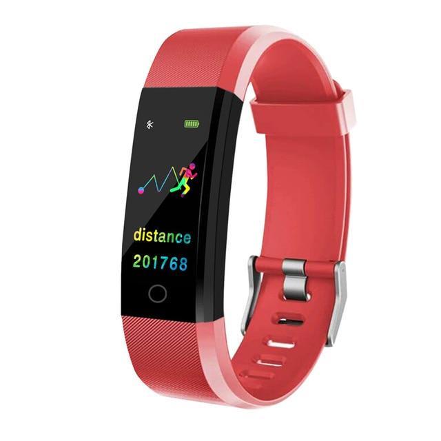 Kalsten | Smart Wristband fitness tracker Watch Health Heart rate band Blood Pressure Waterproof Smart Bracelet for Men Women Smartband