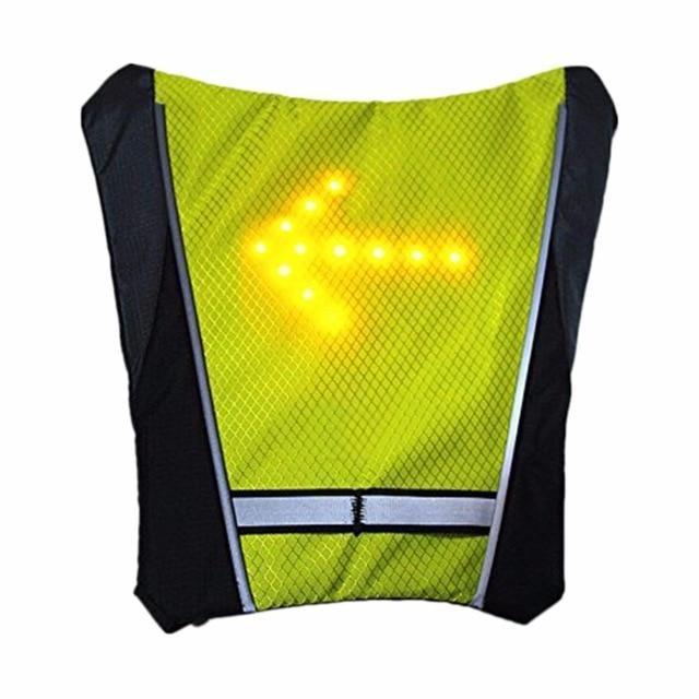 Kalsten | Turn Signal Cycling Reflective Safety LED Vest Cyclist Outdoor Waterproof