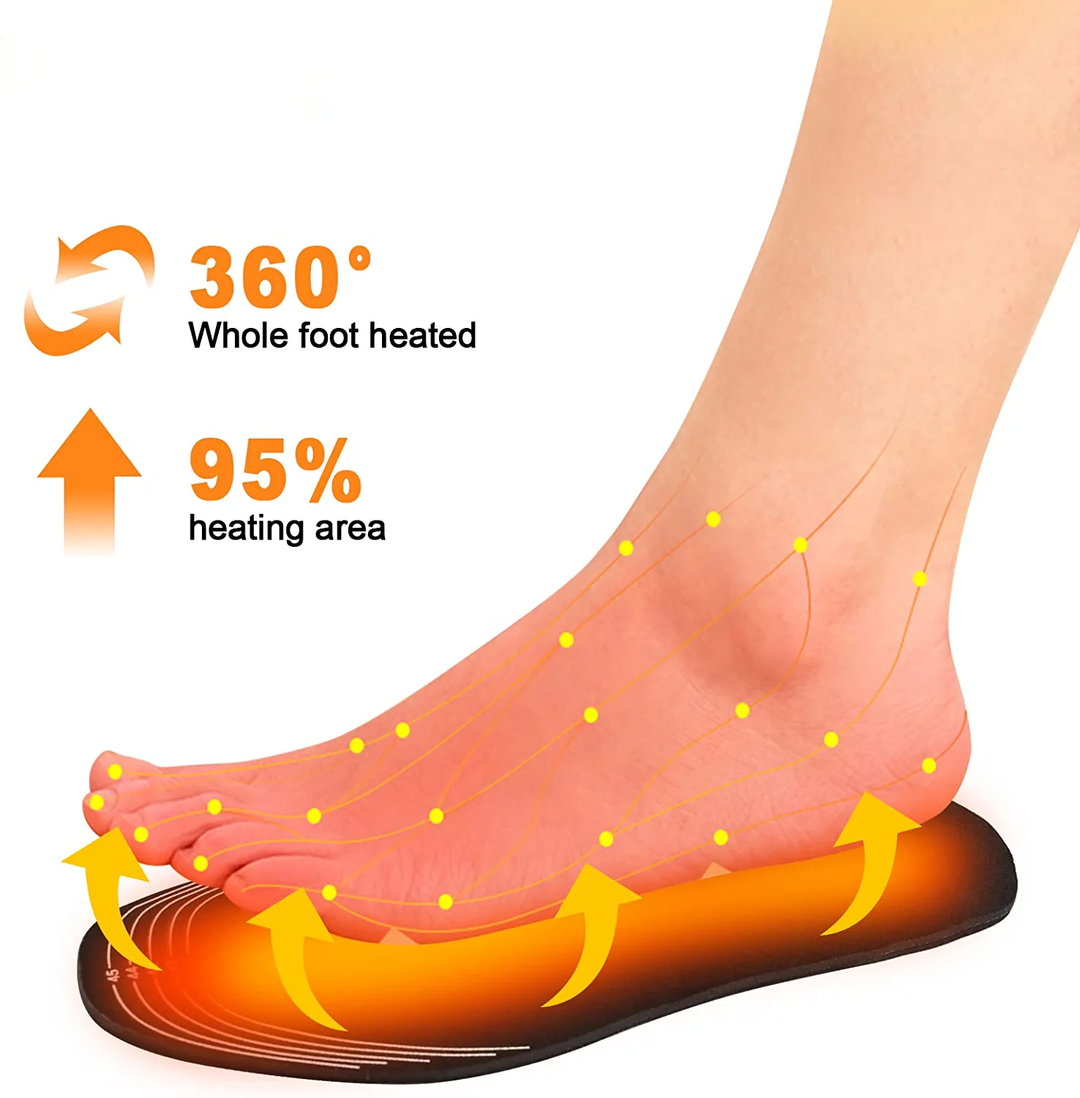 Electric Heated Insoles for Shoes