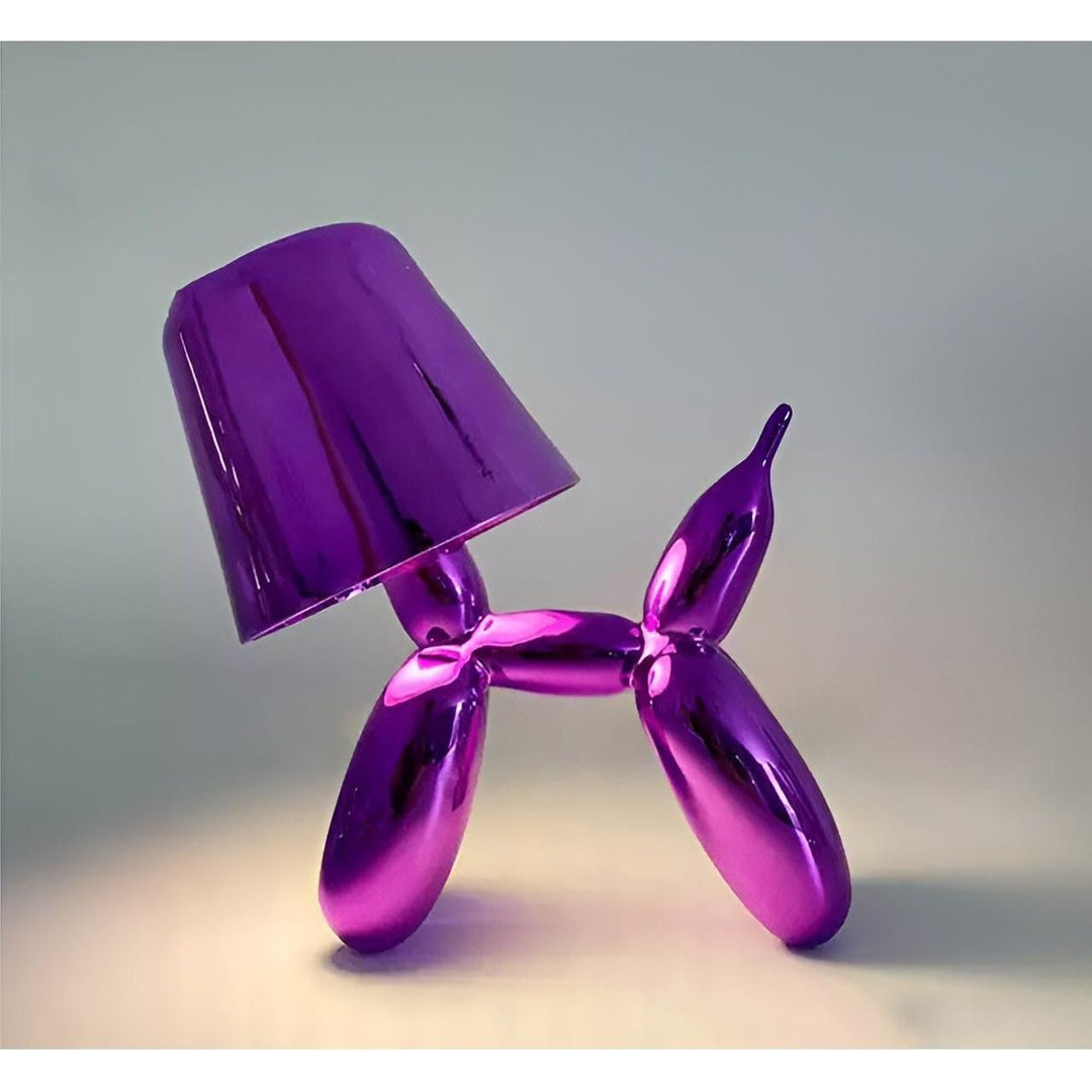 Pawsitive Glow: Creative Electroplated Dog Lamp for the Trendy Home or Office | Kalsten