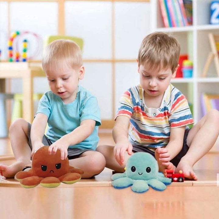 Kalsten | Reversible Plush Toy with Double-Sided Expressions