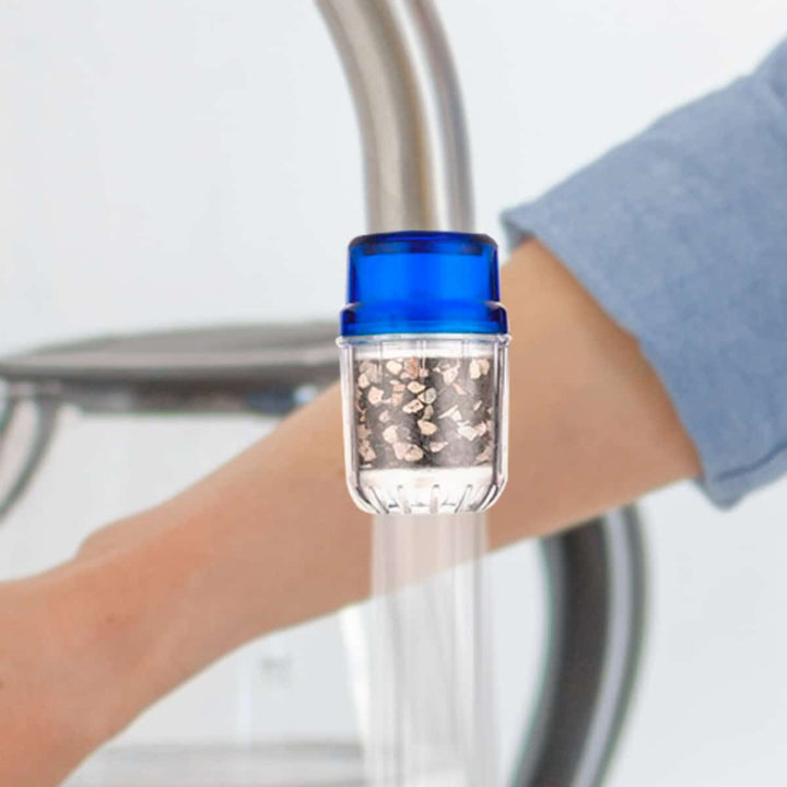 Water filter with activated carbon for the faucet (removes impurities from the water) | Kalsten