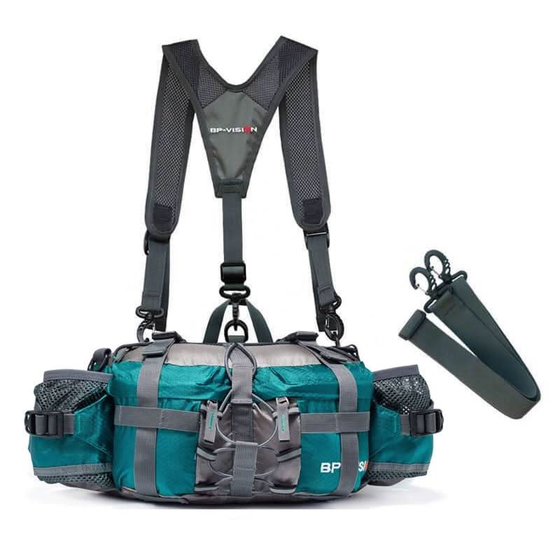 Kalsten | Waterproof Hiking Waist Bag with Bottle Holder