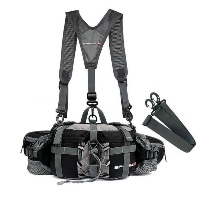 Kalsten | Waterproof Hiking Waist Bag with Bottle Holder