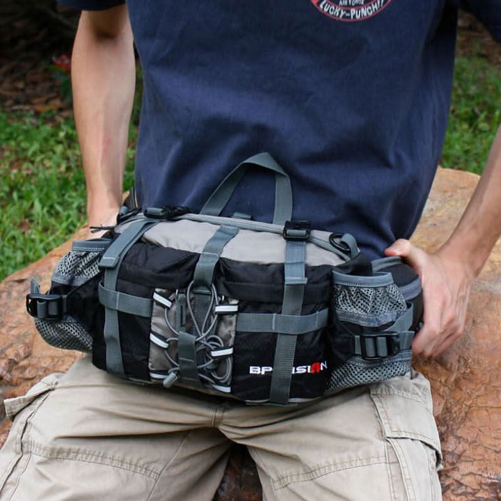Kalsten | Waterproof Hiking Waist Bag with Bottle Holder