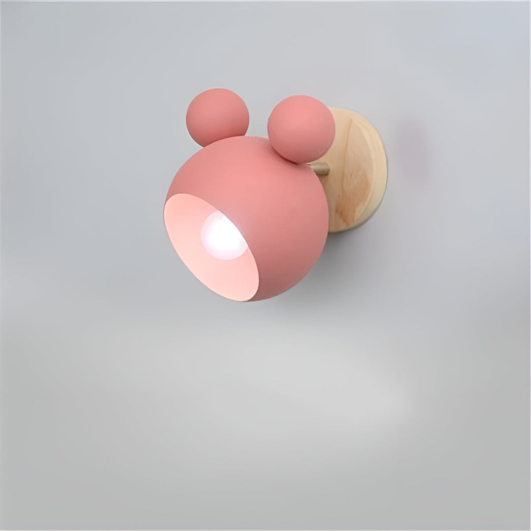 Wall light in Mickey design – Decorative and Modern | Perfect for children's room & living room | Kalsten