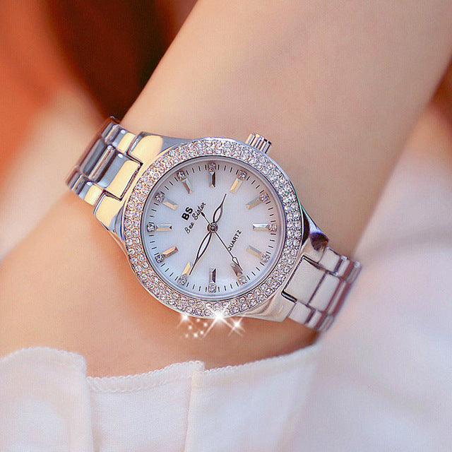 Kalsten | Esmée Women’s Stainless Steel Quartz Watch 32mm Silver