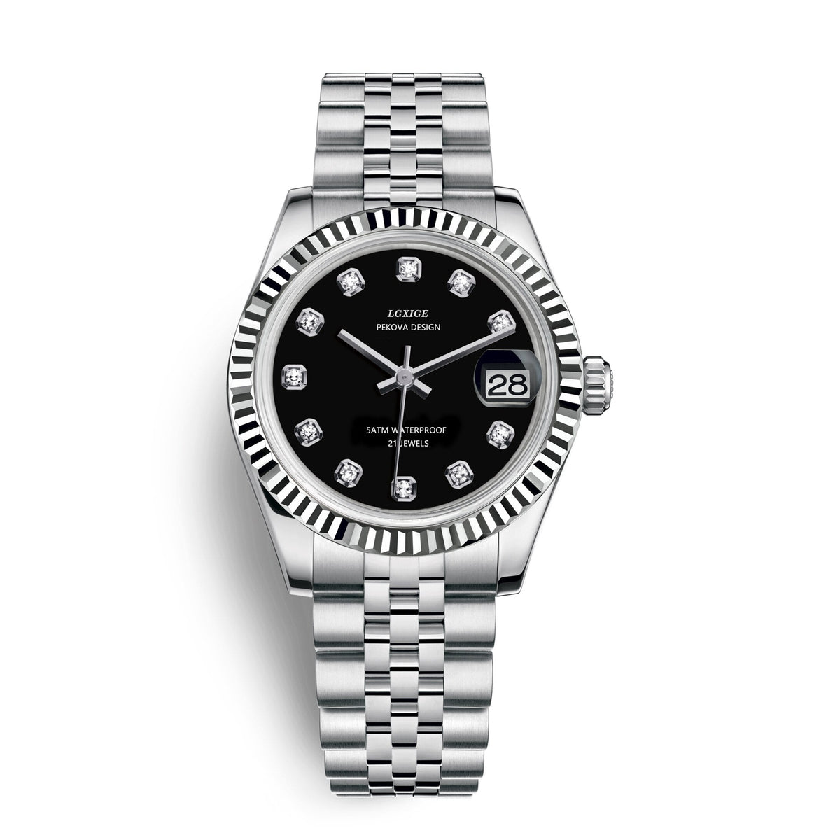 Skanto | Classic Stainless Steel Watch No. 296 – Timeless Elegance & Modern Precision