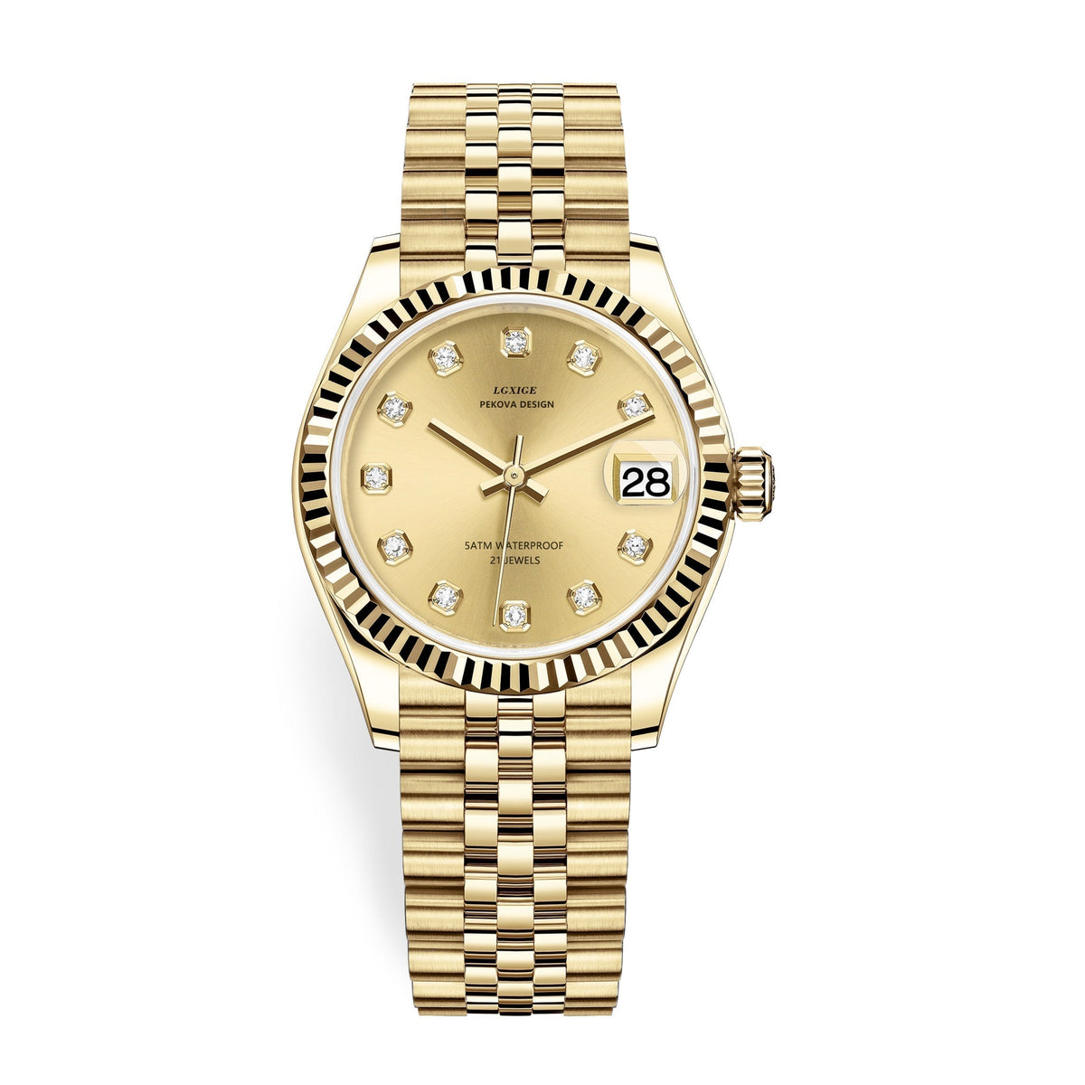 Skanto | Classic Stainless Steel Watch No. 296 – Timeless Elegance & Modern Precision