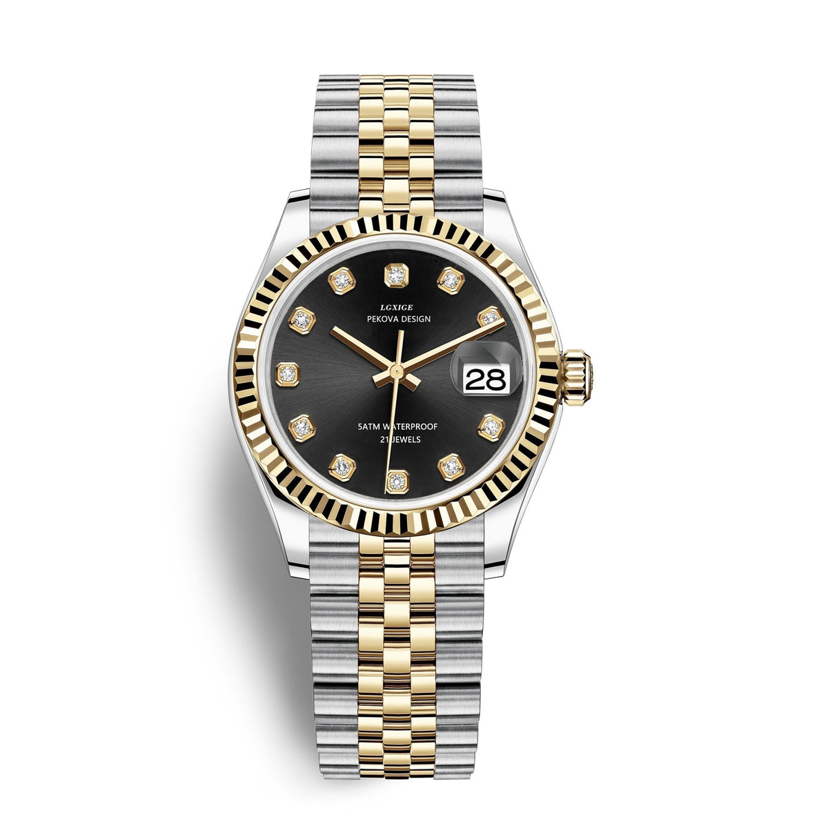 Skanto | Classic Stainless Steel Watch No. 296 – Timeless Elegance & Modern Precision
