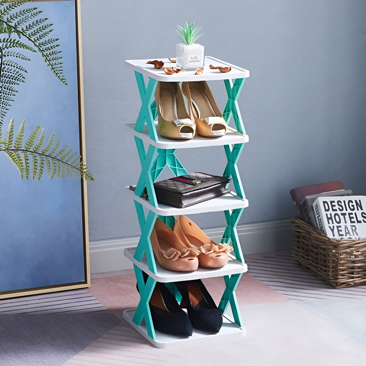 Multifunctional and Foldable Shoe Rack - SpaceSaver | Kalsten