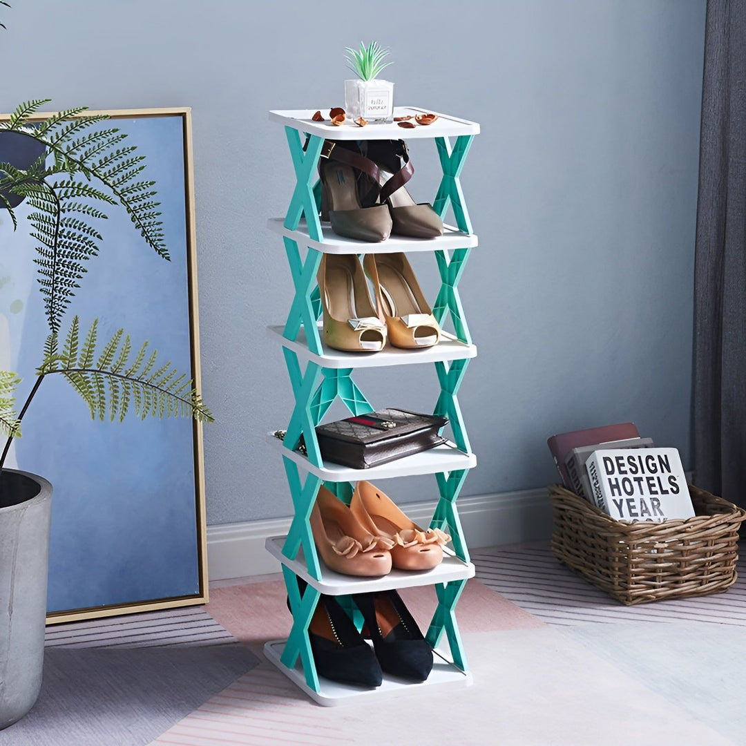 Multifunctional and Foldable Shoe Rack - SpaceSaver | Kalsten