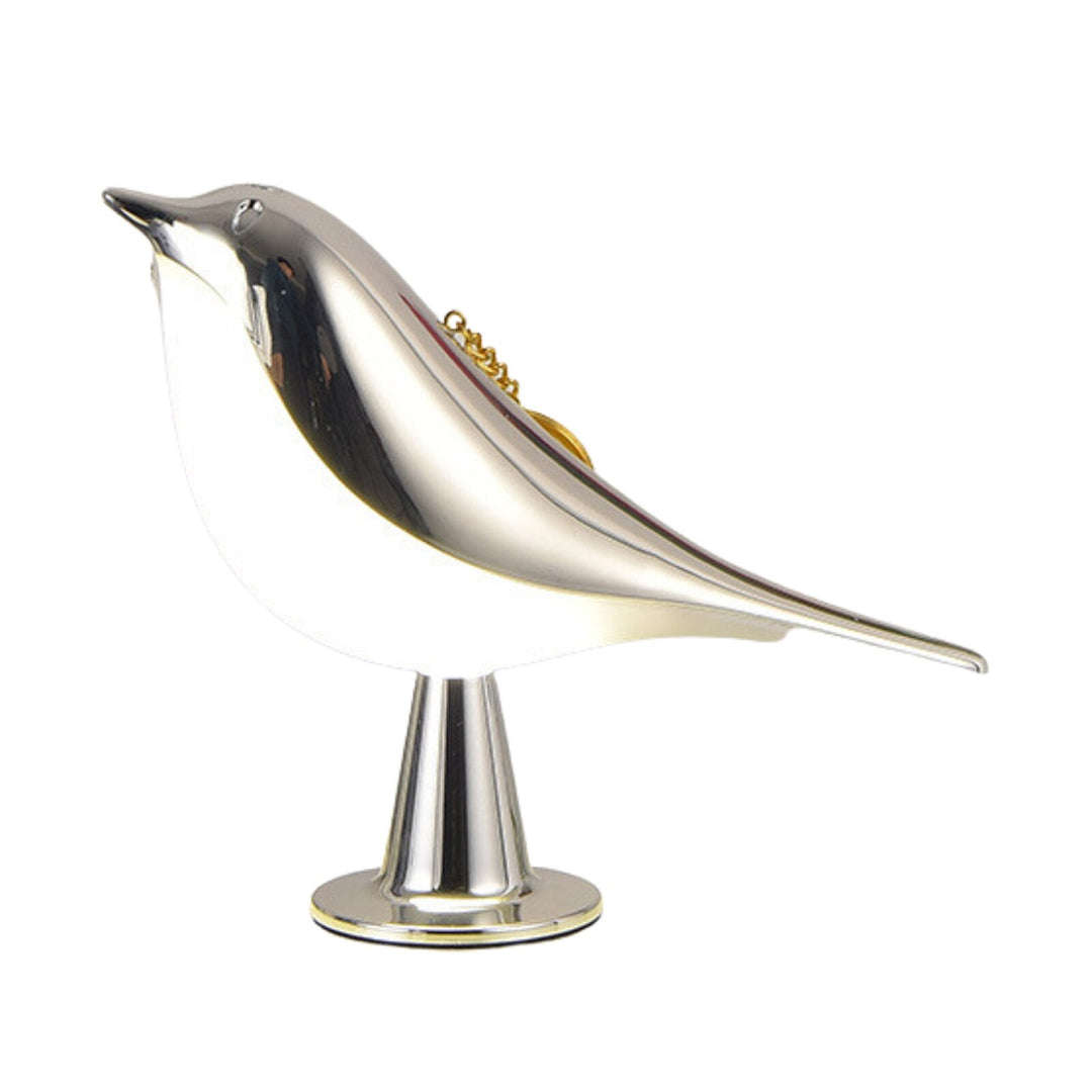 Table Lamp Bird Shape Wood Effect LED | Kalsten