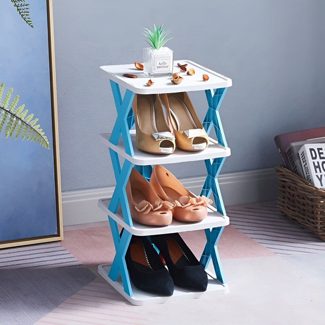 Multifunctional and Foldable Shoe Rack - SpaceSaver | Kalsten