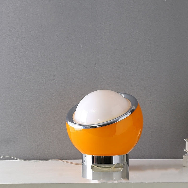 Elegant Bauhaus Table Lamp made of Opal Glass | Kalsten