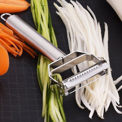 Vegetable Peeler Stainless Steel Kitchen Potato Peeler Metal Grater | Karnz