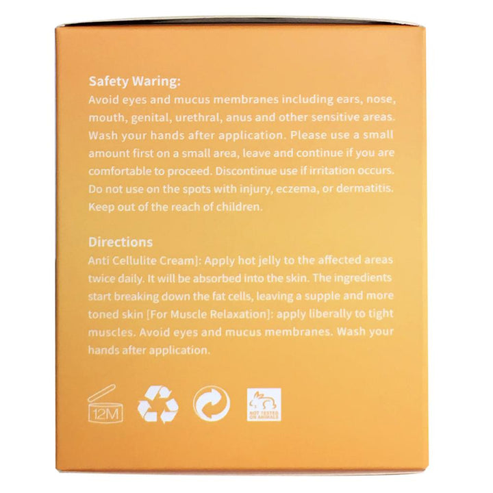 Kalsten | Ultimate Shape Cream – boosts fat burning – reduces cellulite – wall clock