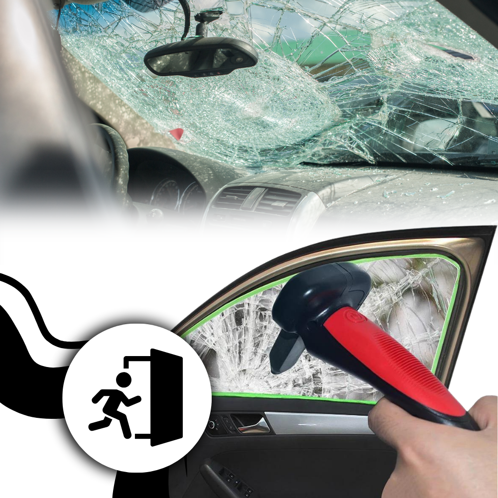 Versatile Car Safety Hammer