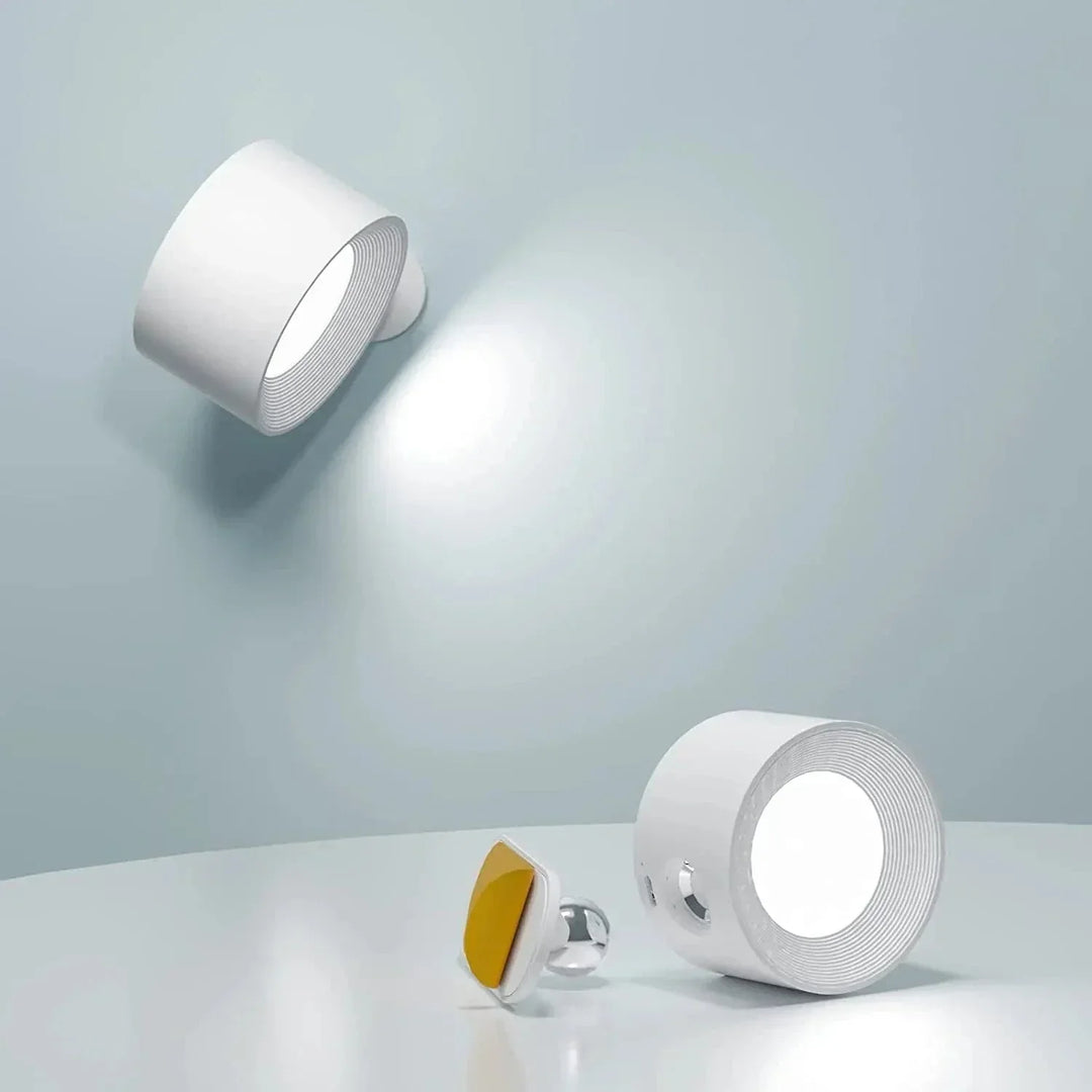 Rechargeable Battery Wall Lamp – 360° Adjustable