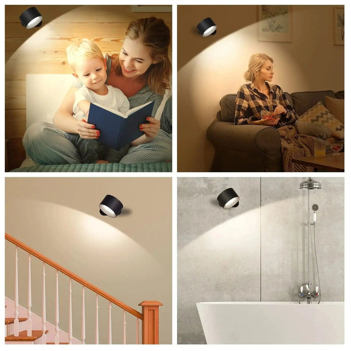Rechargeable Battery Wall Lamp – Wireless