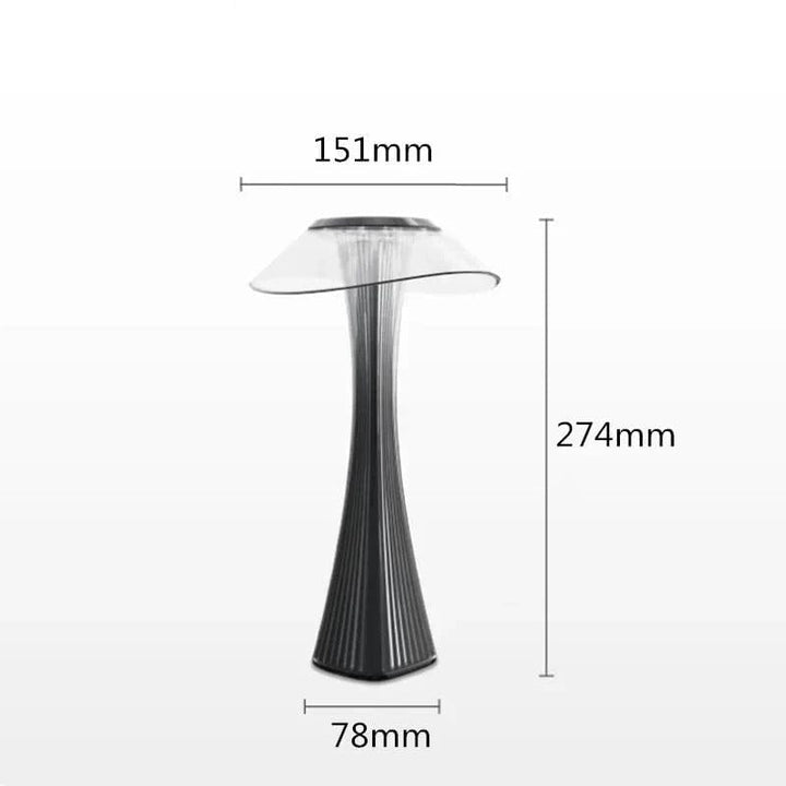 Luxury Crystal Table Lamp | Wireless Dimmable Table Light | Kalsten