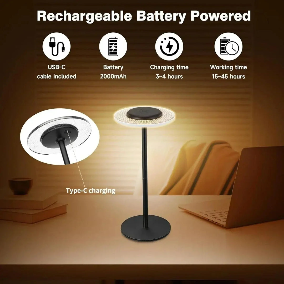 Intelligent RGB Table Lamp | Rechargeable LED Table Light | Kalsten