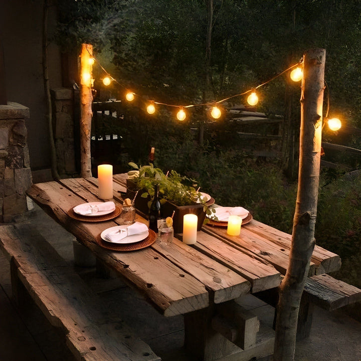 FairyFlicker String Lights - Luxurious patio lighting with waterproof protection | Kalsten