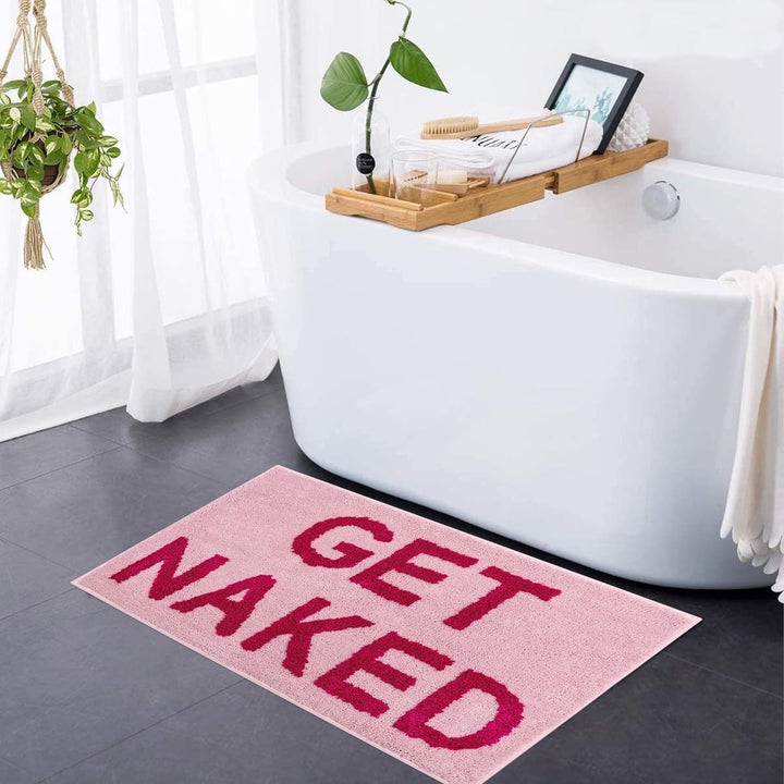 Kalsten | Get Naked Bath Mat – Soft tufted bathroom rug