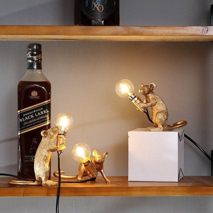 Vintage Mouse LED Table Lamp | Kalsten