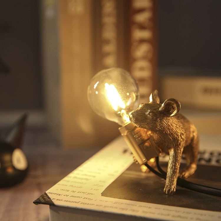 Vintage Mouse LED Table Lamp | Kalsten